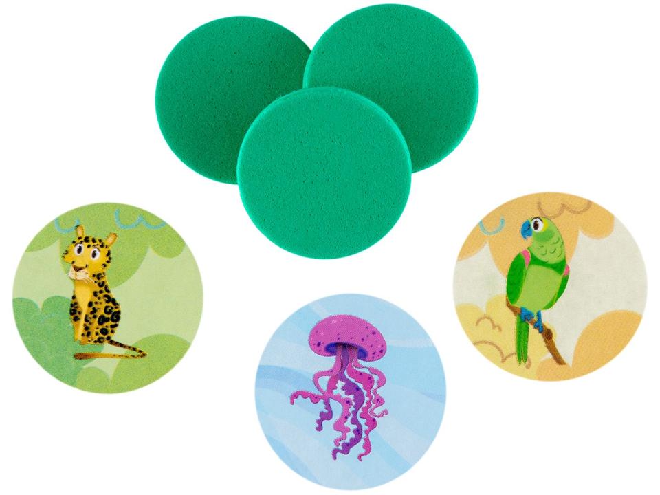 Jogo Bingo dos Animais Tabuleiro - 3