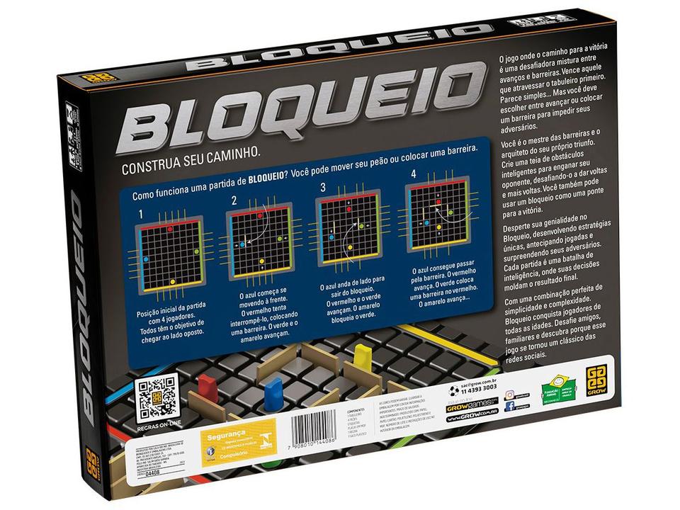 Jogo Bloqueio Tabuleiro Grow - 5