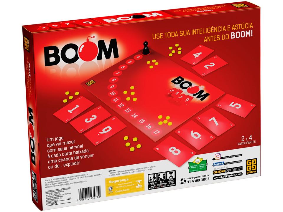 Jogo Boom Tabuleiro Grow - 2