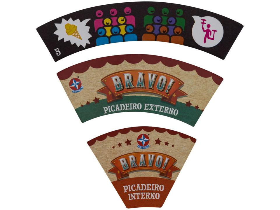 Jogo Bravo! Tabuleiro Estrela - 3