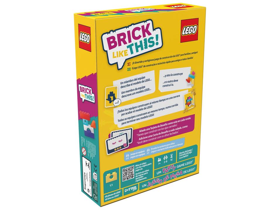 Jogo Brick Like This! LEGO Tabuleiro Galápagos - 9