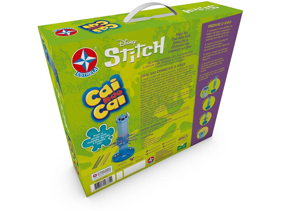 Jogo Cai Não Cai Disney Stitch Estrela - 5