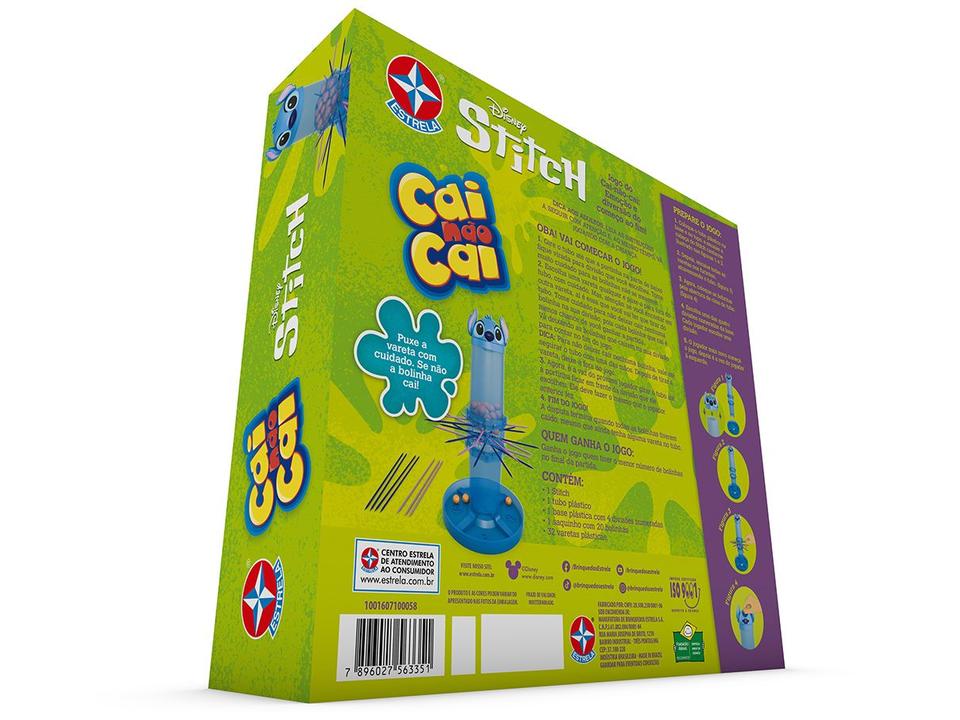 Jogo Cai Não Cai Disney Stitch Estrela - 4