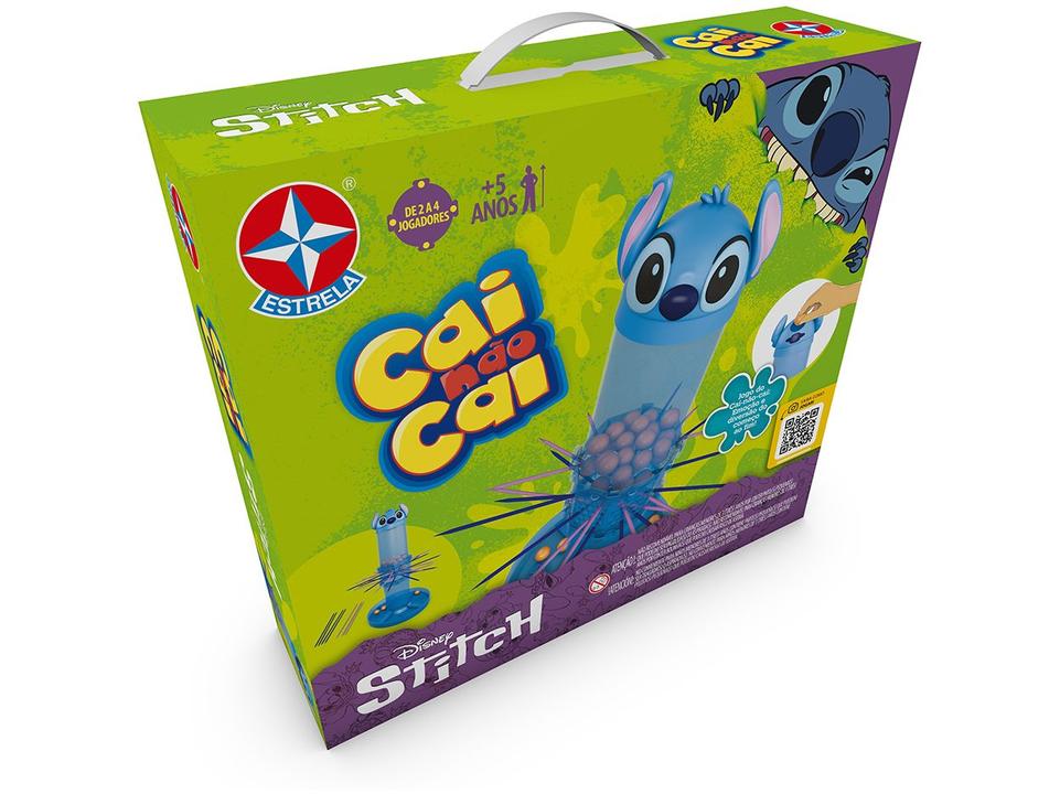 Jogo Cai Não Cai Disney Stitch Estrela - 2