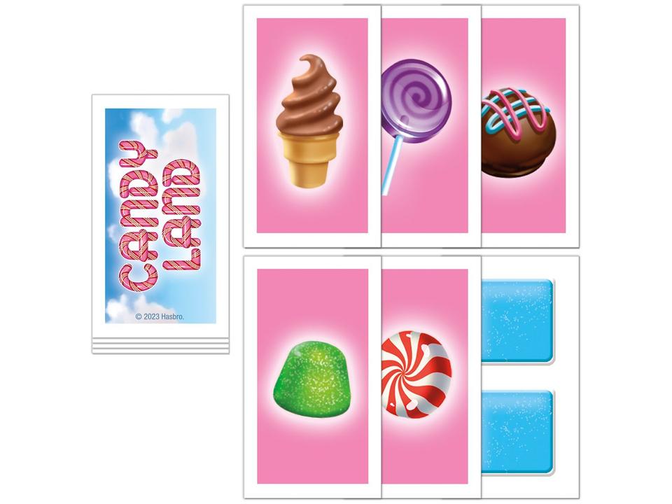 Jogo Candy Land Tabuleiro Grab and Go Hasbro - 2