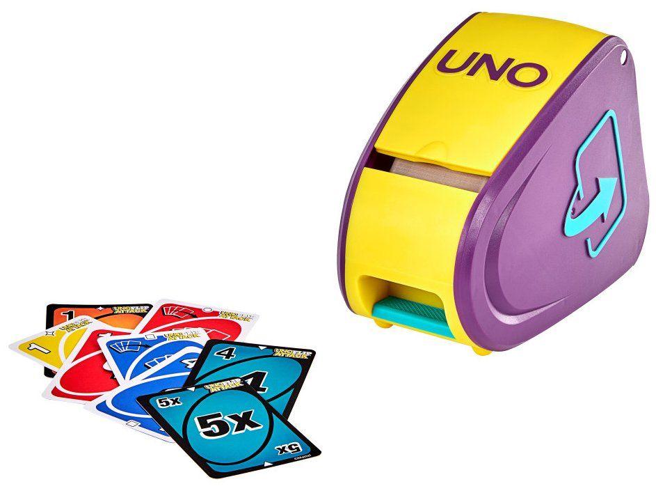 Jogo cartas UNO Flip Attack com lançador automático Mattel - 3