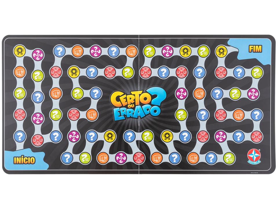 Jogo Certo ou Errado Tabuleiro - 2