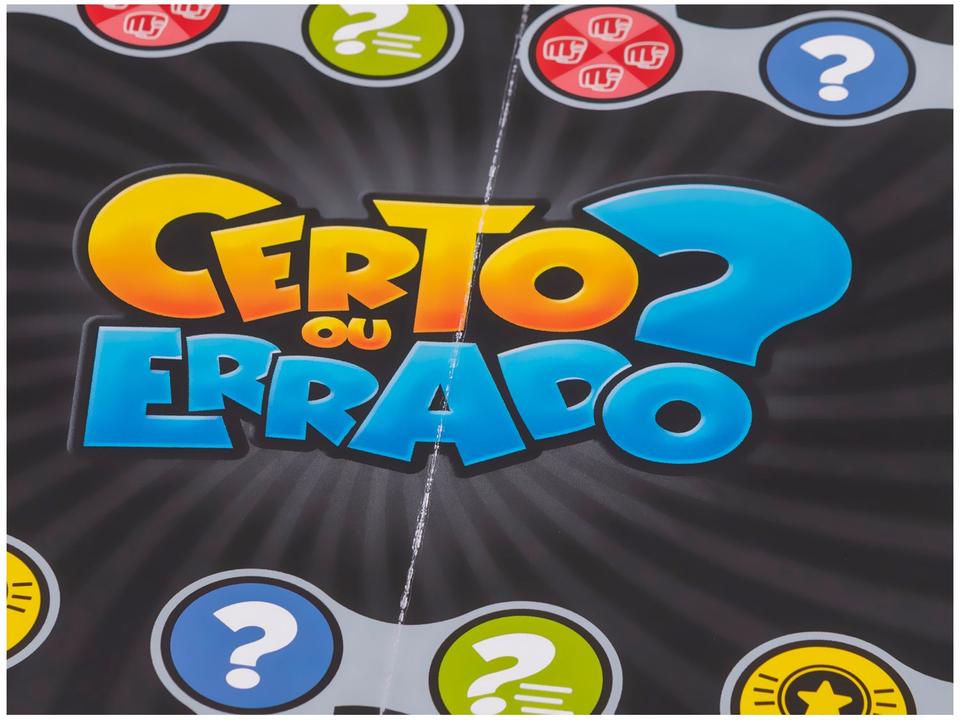 Jogo Certo ou Errado Tabuleiro - 5