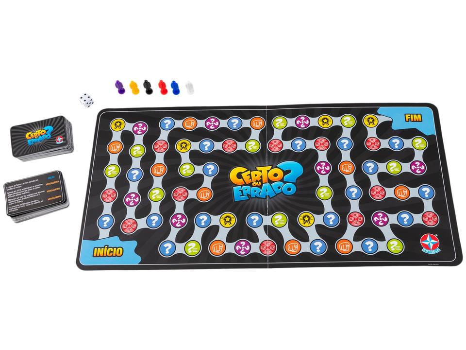 Jogo Certo ou Errado Tabuleiro - 1