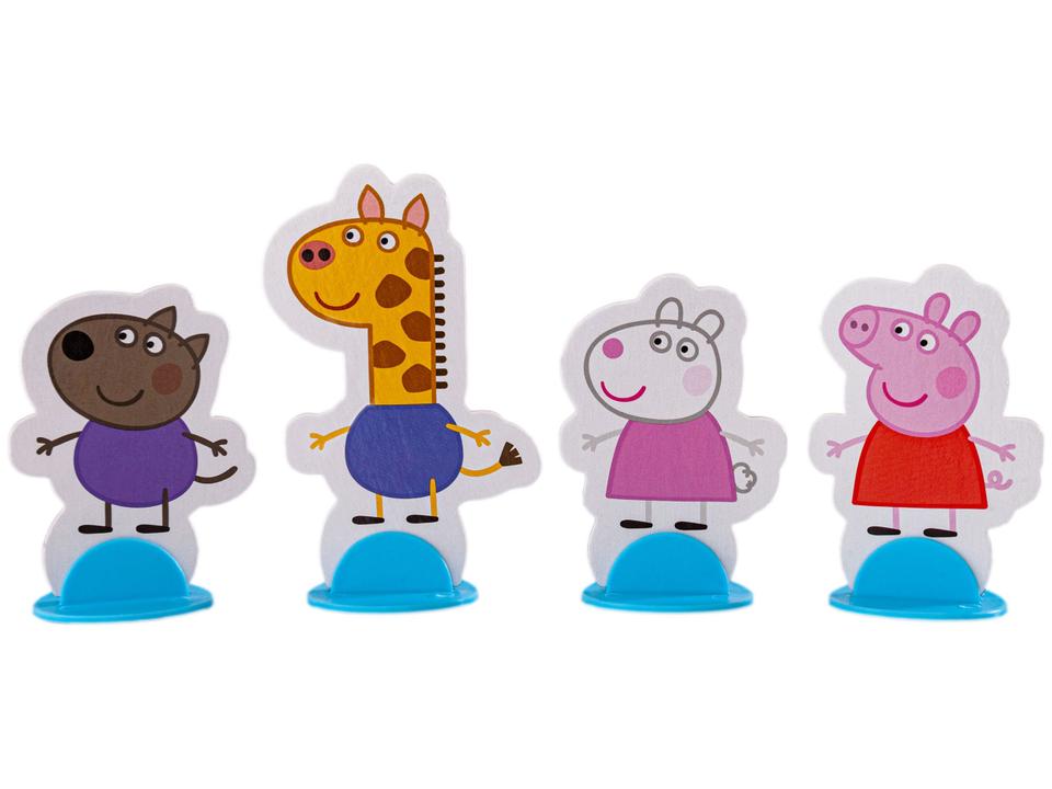 Jogo Chutes and Ladders Peppa Pig Tabuleiro - 1