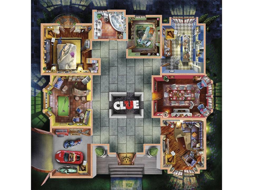Jogo Clue Tabuleiro - 1