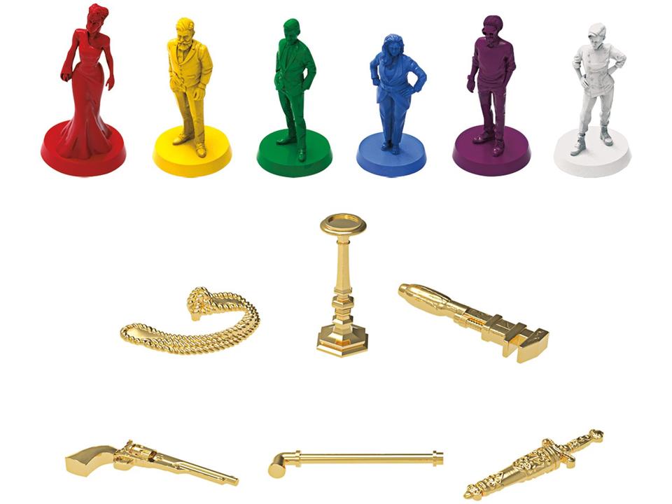 Jogo Cluedo Tabuleiro Hasbro - 3