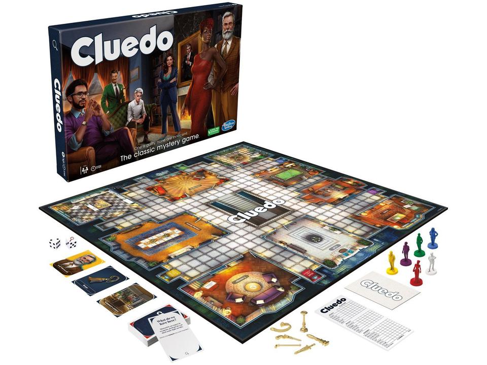 Jogo Cluedo Tabuleiro Hasbro - 5