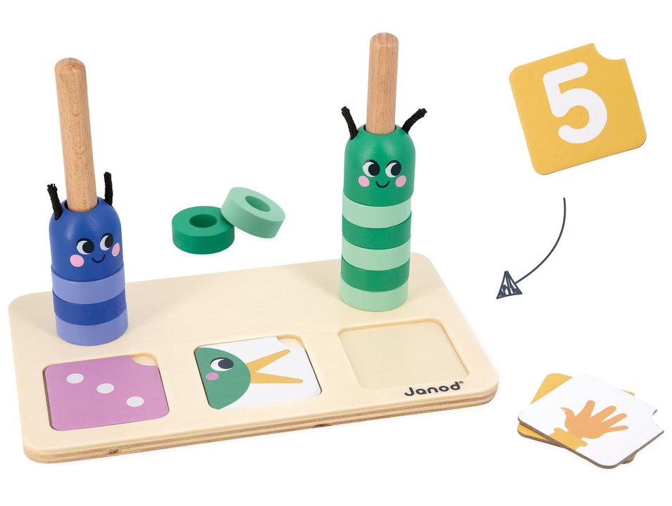 Jogo Composição e Comparação de Números Janod - 8