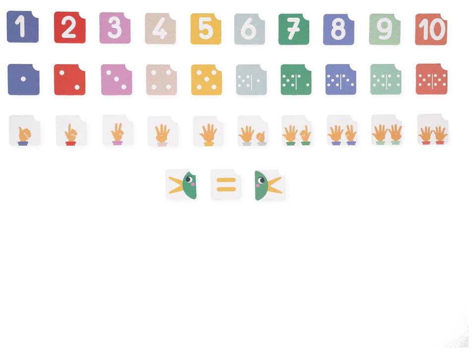 Jogo Composição e Comparação de Números Janod - 15