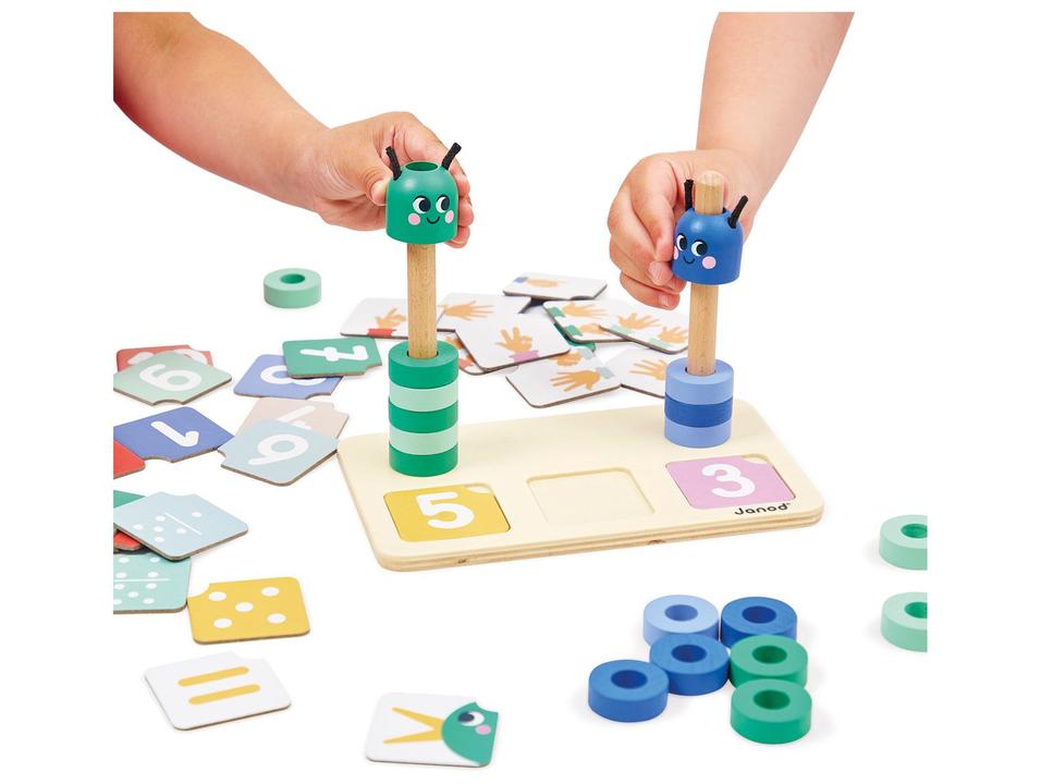 Jogo Composição e Comparação de Números Janod - 1