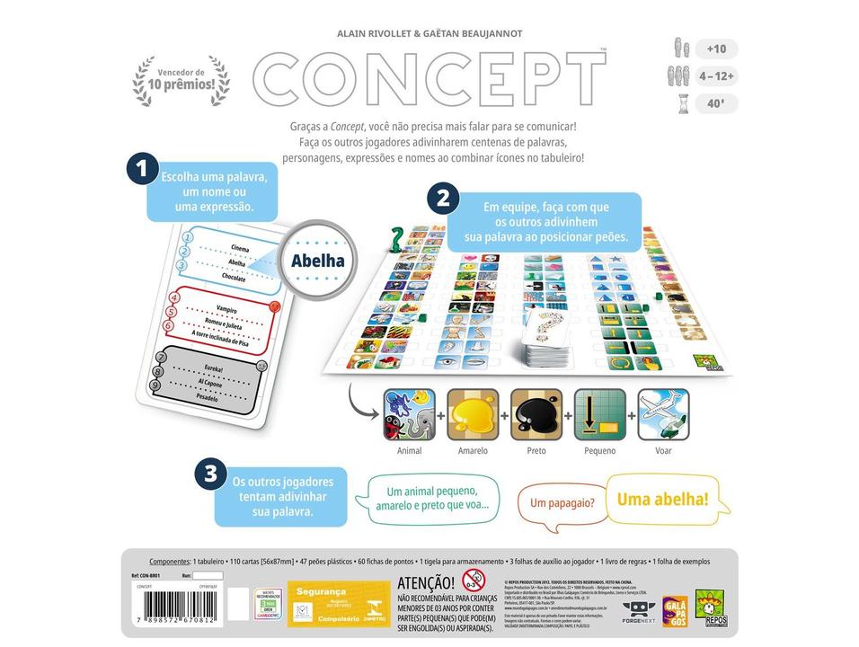Jogo Concept Galápagos - 2