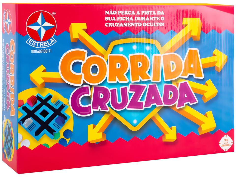 Jogo Corrida Cruzada Tabuleiro Estrela - 10