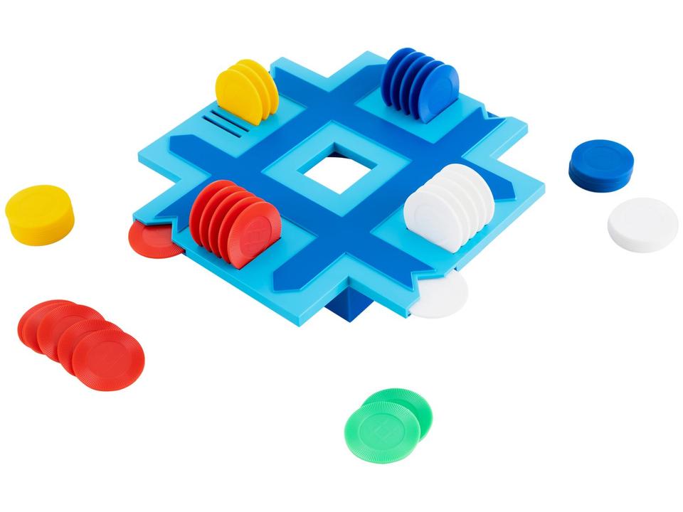 Jogo Corrida Cruzada Tabuleiro Estrela - 1