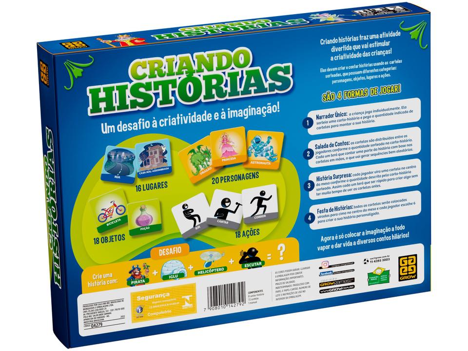 Jogo Criando Histórias Grow - 2