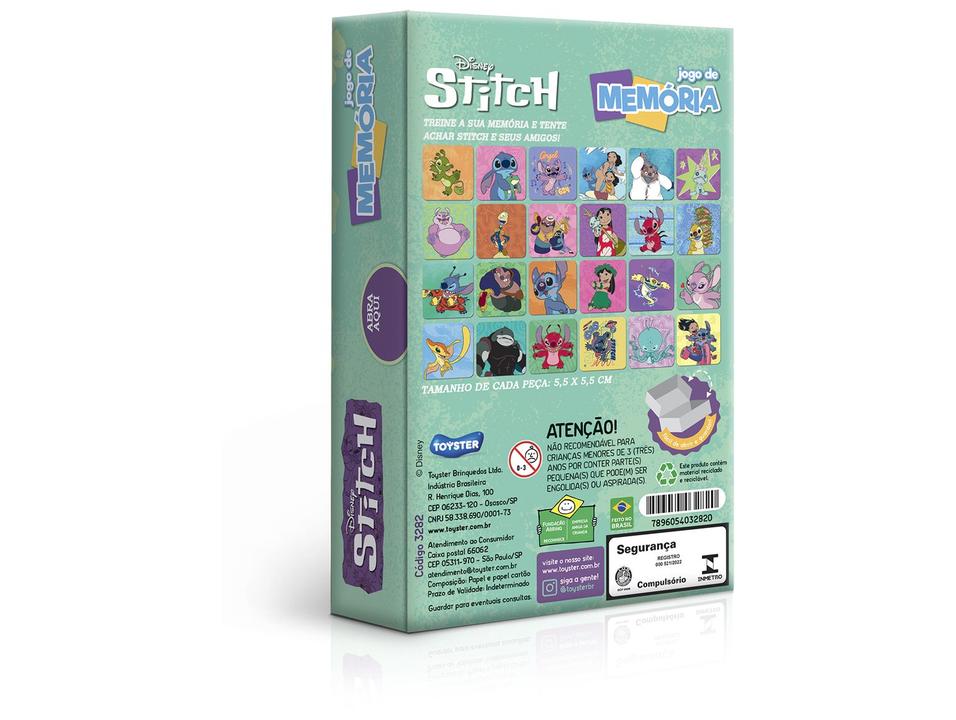 Jogo da Memória Disney Stitch Jak - 3