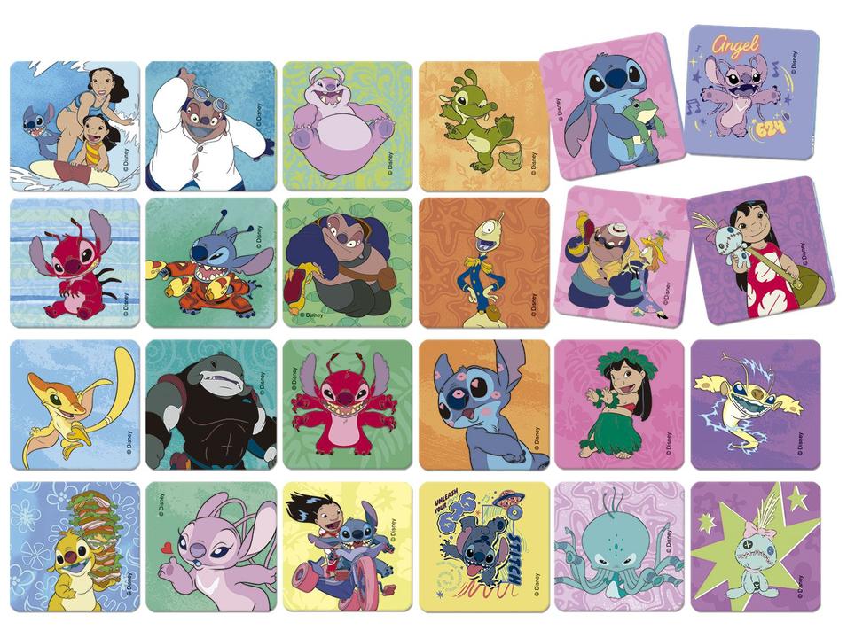 Jogo da Memória Disney Stitch Jak - 2