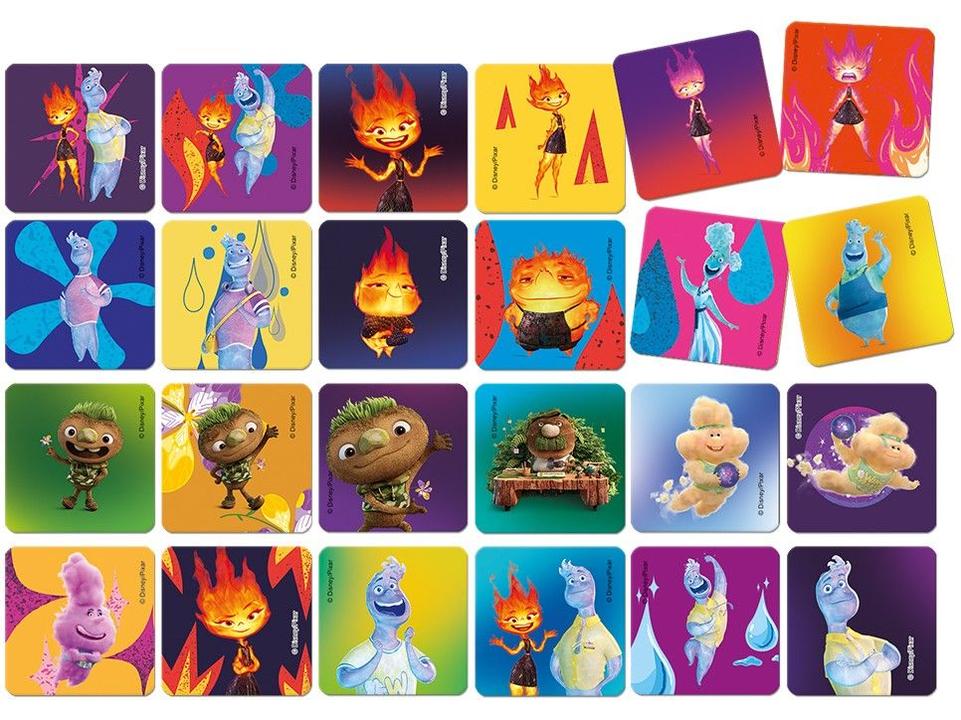 Jogo da Memória Elemental Jak Toyster Brinquedos - 1