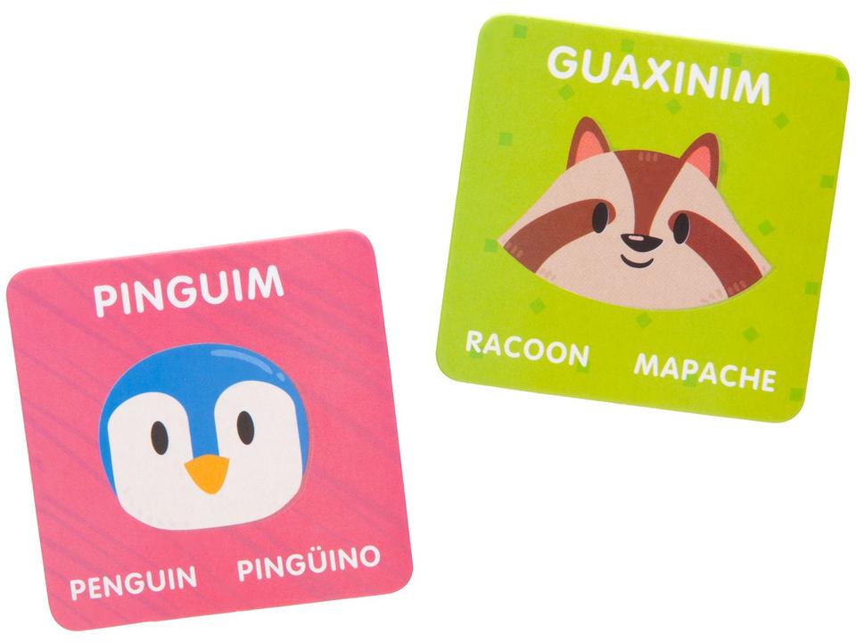 Jogo da Memória Linguagem Trilíngue Toyster - 1
