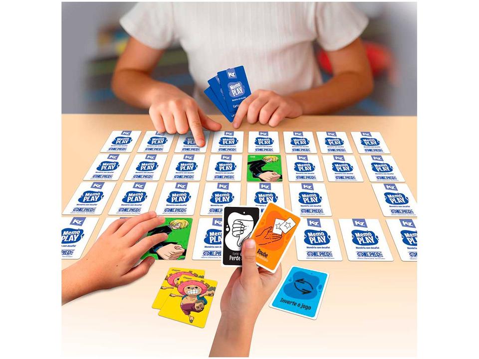 Jogo da Memória Memo Play One Pice Elka 52 Peças - 1