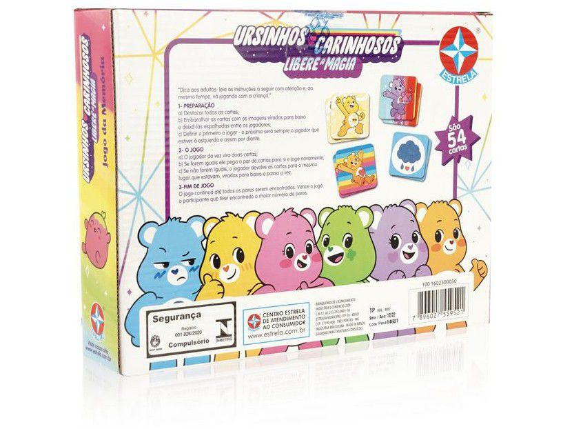 Jogo da Memória Ursinhos Carinhosos Estrela - 5