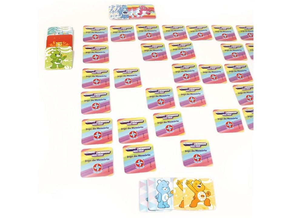 Jogo da Memória Ursinhos Carinhosos Estrela - 2