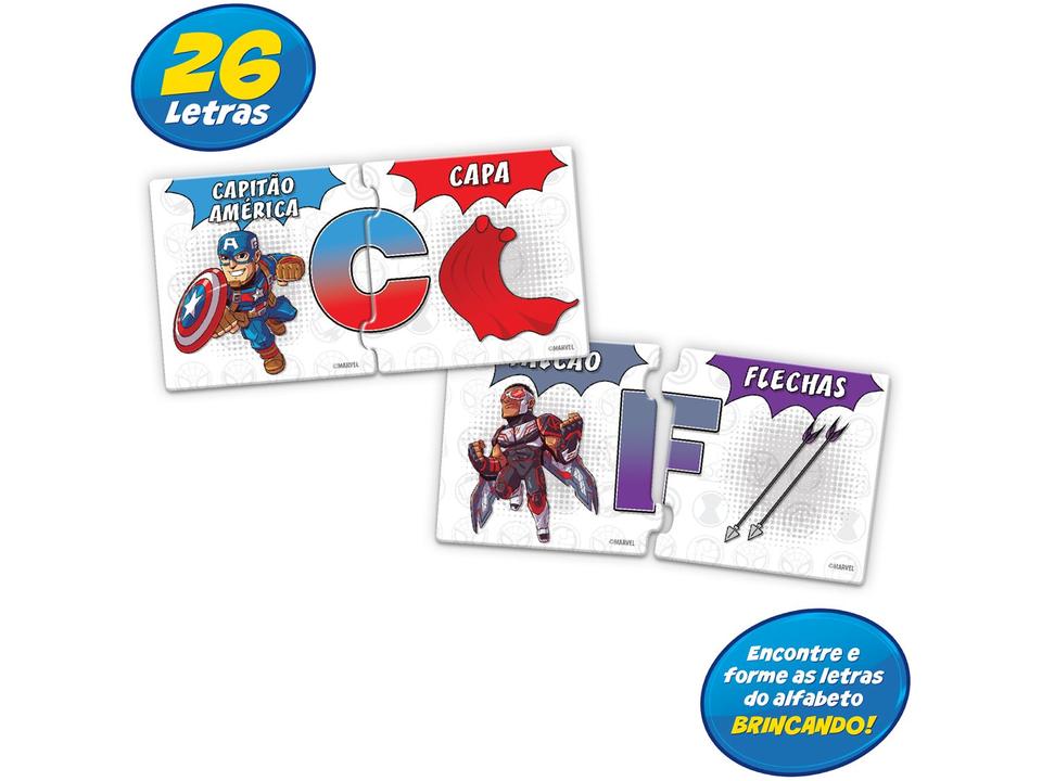 Jogo das Letras Marvel Super Hero Adventures - 1