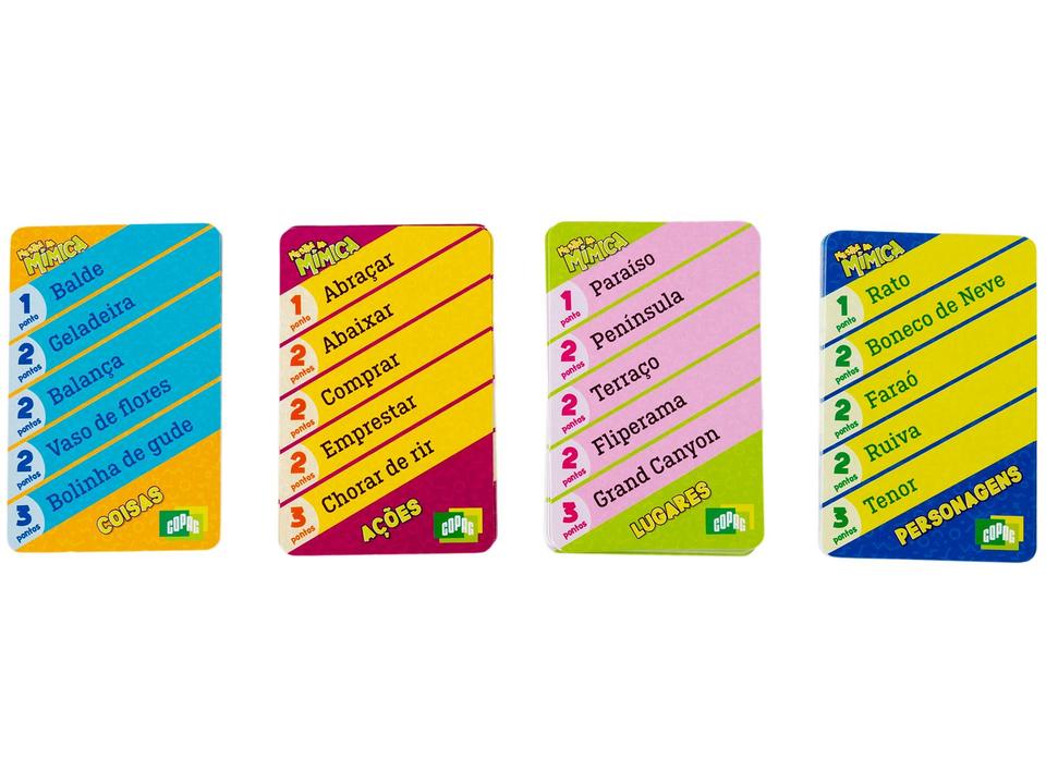 Jogo de Adivinhação Mestre da Mímica Copag - 1