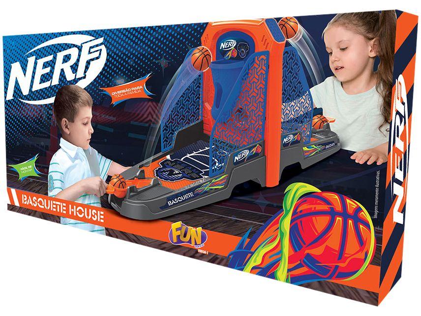 Jogo de Basquete Infantil Nerf Basquete House - 1