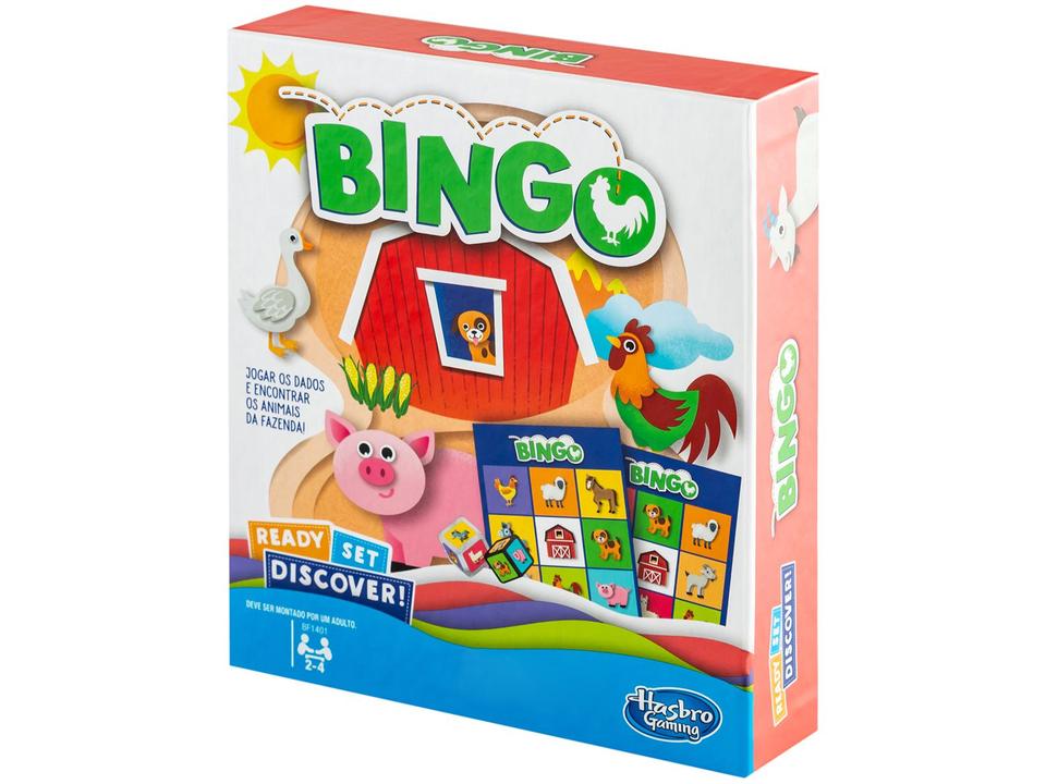 Jogo de Bingo Fazenda Hasbro - 4
