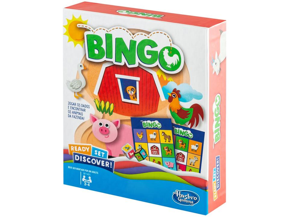 Jogo de Bingo Fazenda Hasbro - 4