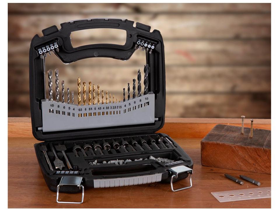 Jogo de Brocas Nell 128 Peças XWT0129A com Maleta - 2