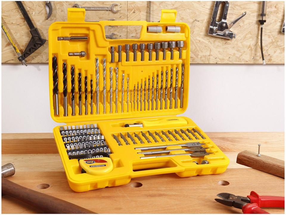 Jogo de Brocas Tramontina 110 Peças com acessórios - 1