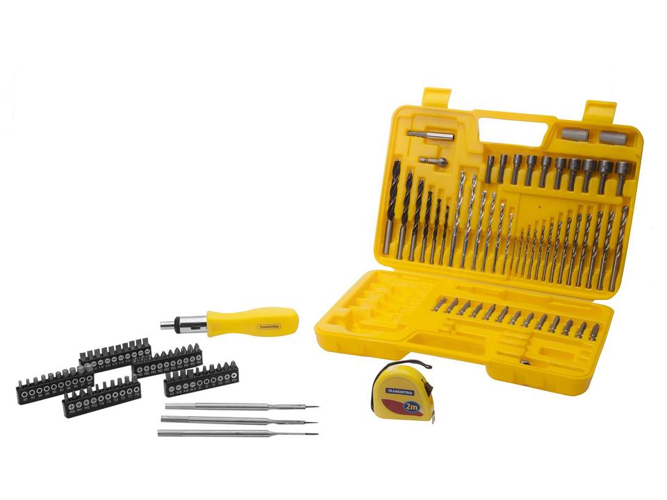 Jogo de Brocas Tramontina 110 Peças com acessórios - 2