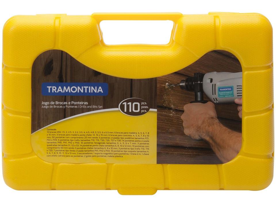 Jogo de Brocas Tramontina 110 Peças com acessórios - 6