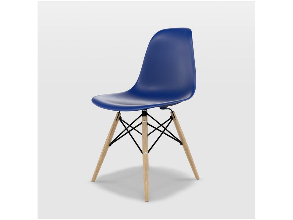 Jogo de Cadeira de Polipropileno Empório Tiffany Eames DSW 4 Peças - 3