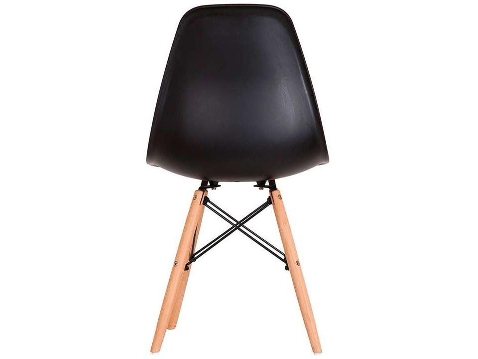 Jogo de Cadeiras de Polipropileno e Madeira - 5