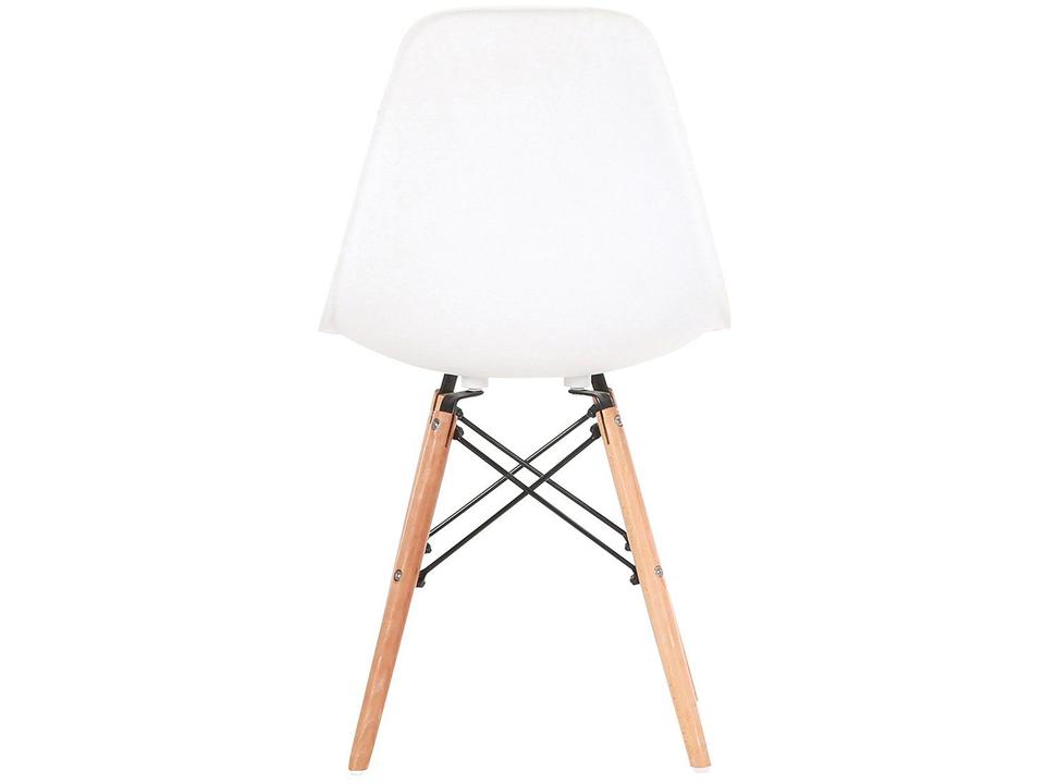 Jogo de Cadeiras Pé Palito Assento Branco EAM-BR1 - 5