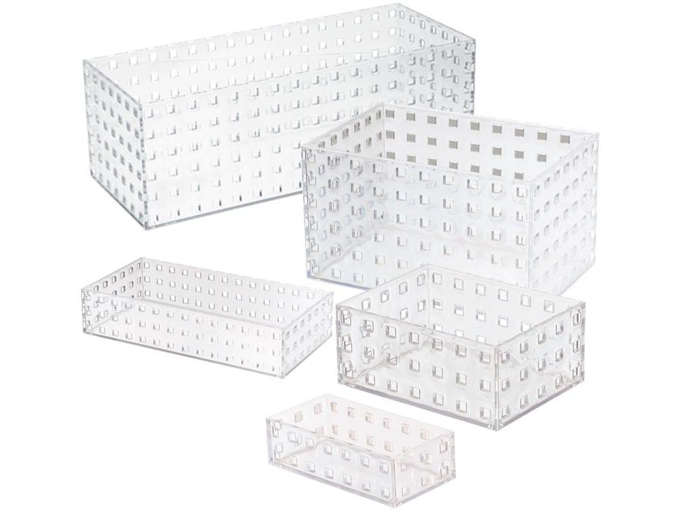 Jogo de Caixa Organizadora 5 Peças Arthi - 3