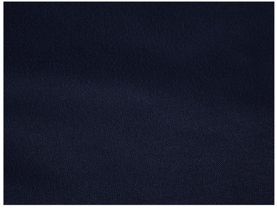 Jogo de Cama Casal 100% Poliéster Marcelino Têxtil Hypercal Azul Marinho 3 Peças - 5