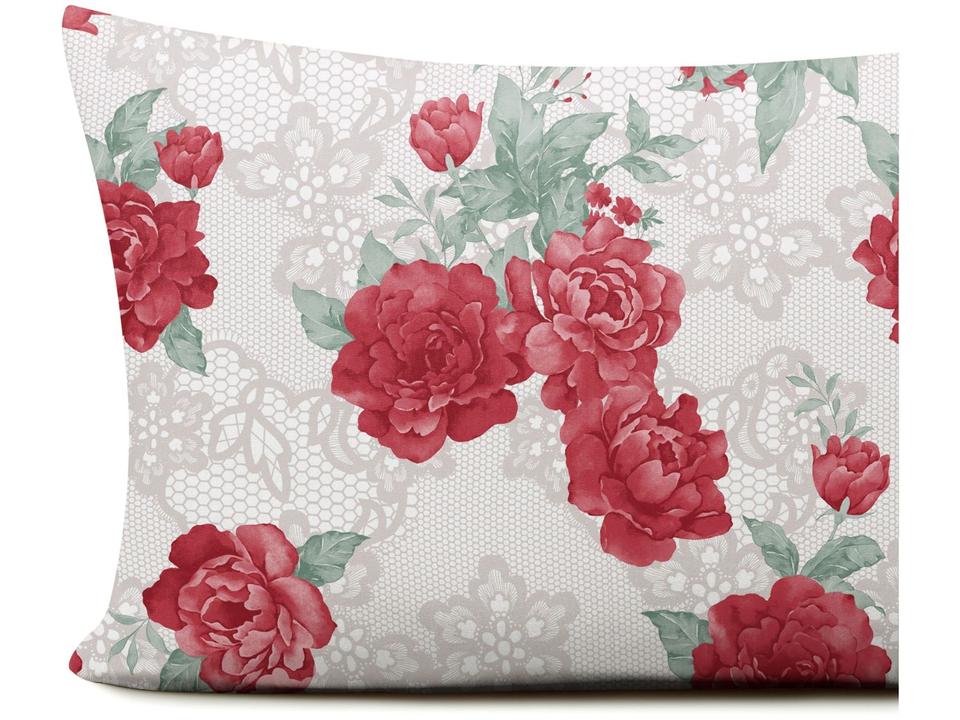 Jogo de Cama Casal Atlântica Delicata Vermelho 3 Peças - 2