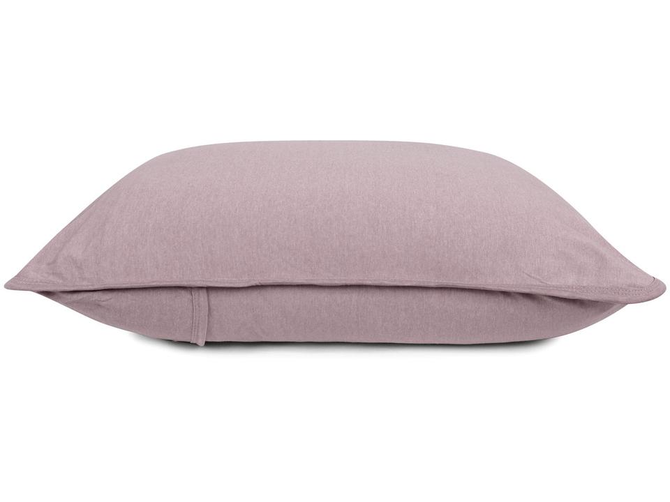 Jogo de Cama Casal Atlântica Mescla Urban Rosa Escuro 3 Peças - 1