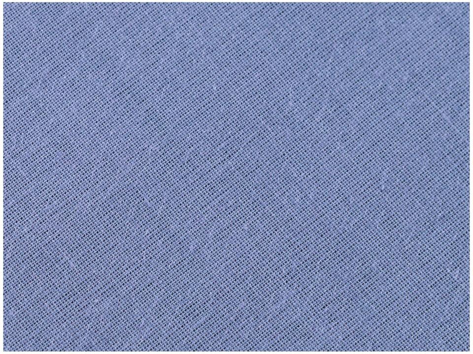 Jogo de Cama Solteiro 100% Algodão Buddemeyer 180 Fios Basic Percalle Azul 3 Peças - 4