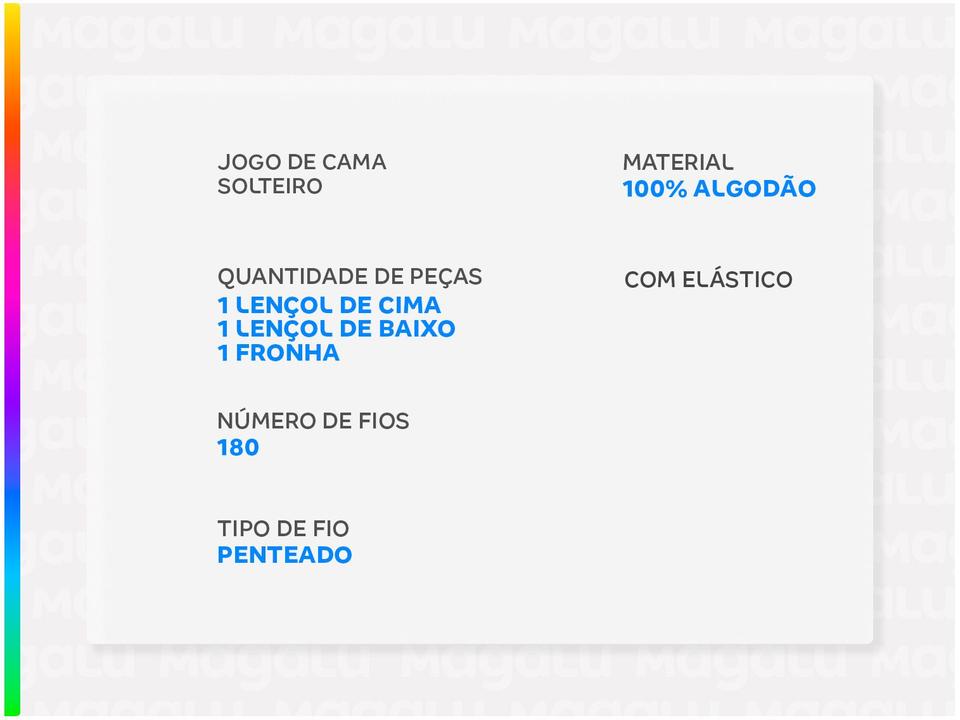 Jogo de Cama Solteiro 100% Algodão Buddemeyer 180 Fios Basic Percalle Bege 3 Peças - 1