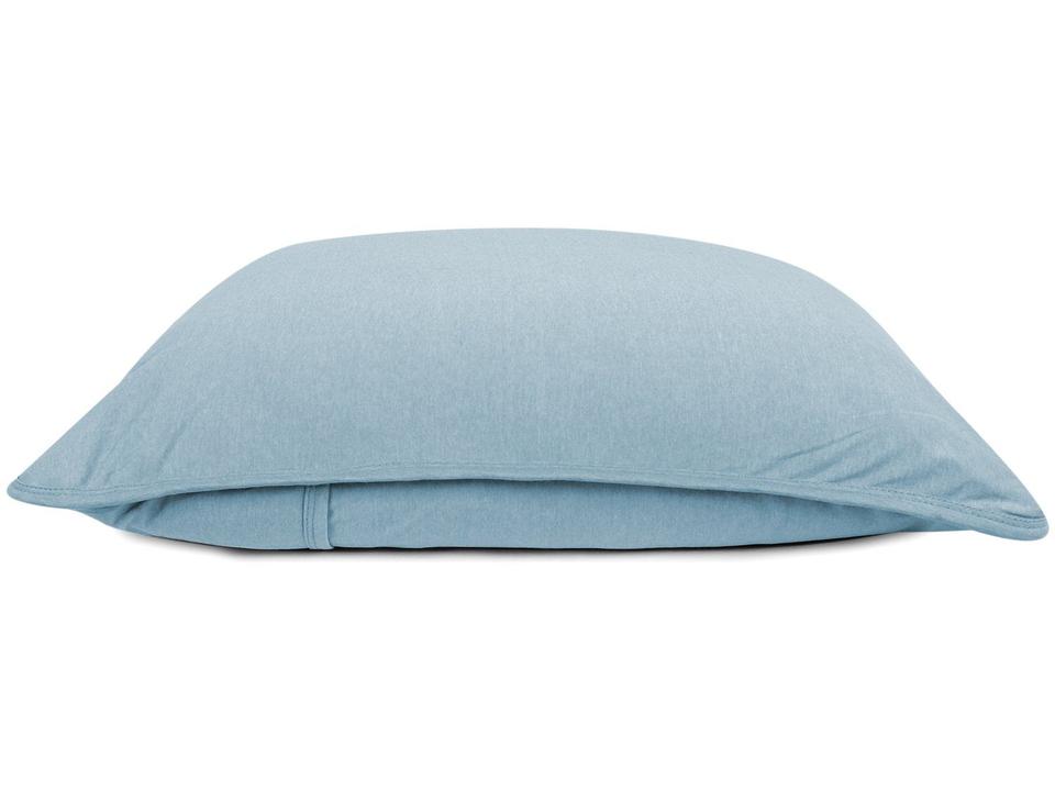 Jogo de Cama Solteiro Atlântica Mescla Urban Azul Lua 2 Peças - 1